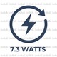 image 5 of UniBulb LED GLS B22 Bayonet Cap (BC) 806lm 7.3W (Replaces 60W) 3000K (Warm White) Light Bulb - Pack of 4 | Clear | Warm White | 4