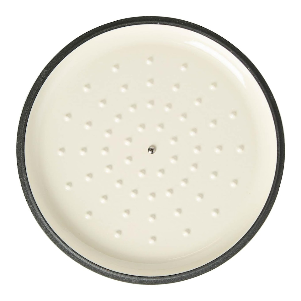 image 1 of Argon Tableware Cast Iron Casserole Dishes - Enameled Dutch Oven - Self-Basting Lid - Hob to Oven - 4.5 Litre - Slate Grey - Pack of 2 | Grey | Slate Grey