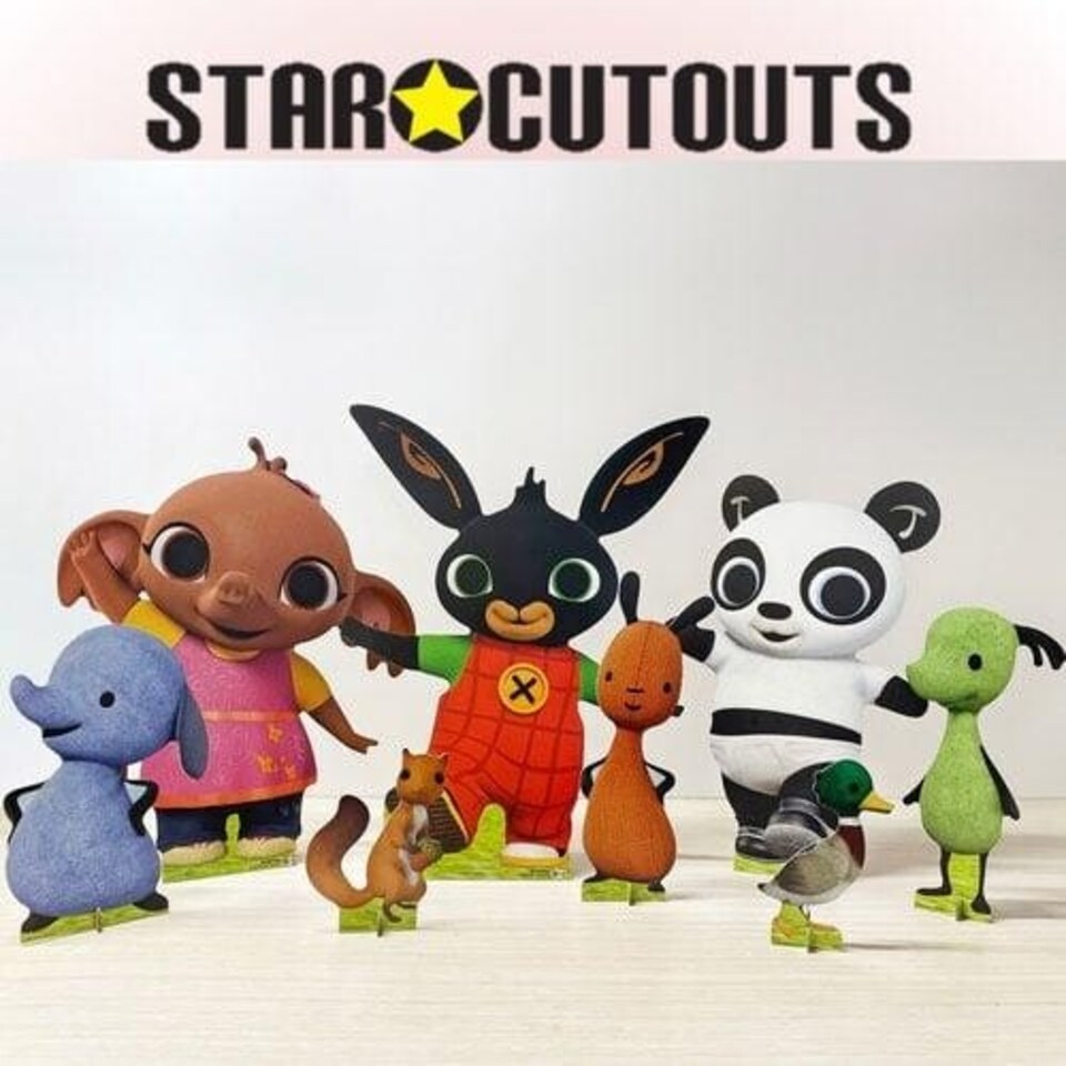 image 1 of Bing Sula Pando Cardboard Cutouts Decoration Pack