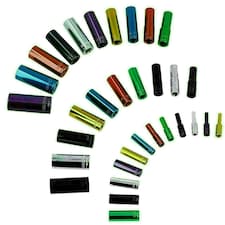 Metric Mixed Drive 1/4" 3/8" + 1/2" Deep Colour Coded Sockets 4 - 24mm 32pc
