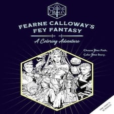 Fearne Calloways Fey Fantasy Colouring