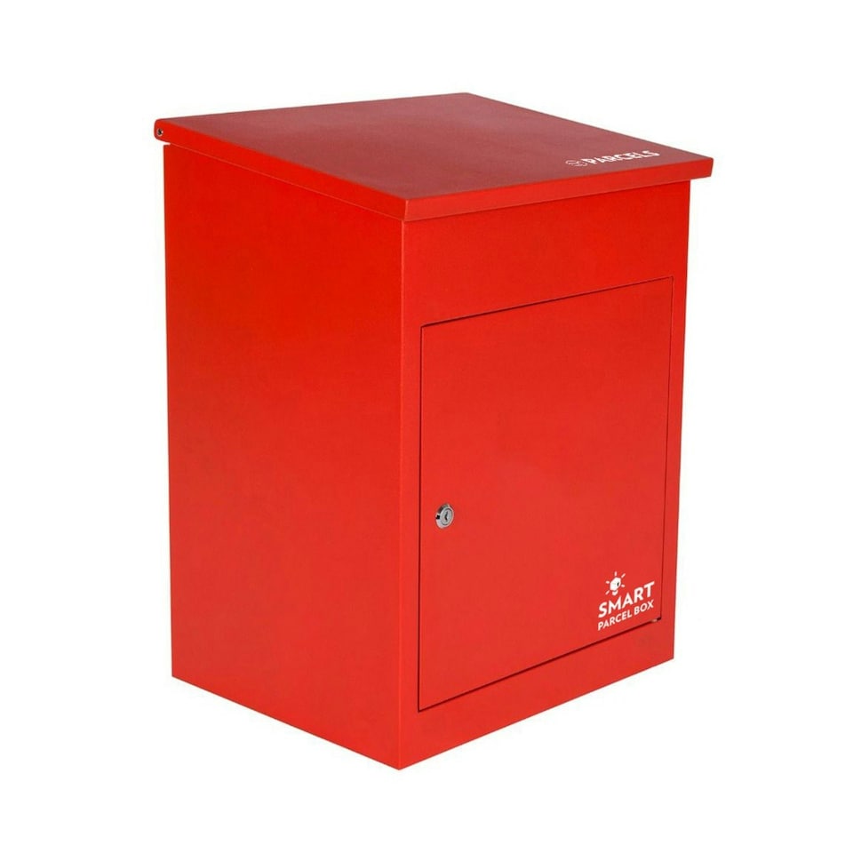 image 1 of SMART PARCEL BOX® Medium Front Access Red Red