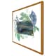 image 5 of Green leaves board (Picture Frame) White | XL