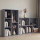 image 8 of Vida Designs 5 Cube Storage Unit, Grey