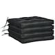 image 1 of Outsunny 42 x 42cm Replacement Garden Seat Cushion Pad with Ties 