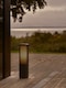 image 4 of Nordlux Sidara Outdoor Garden Post Black Aluminium E27 Coastal/Marine Safe - Mains Powered, IP44