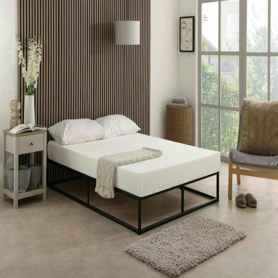image 1 of Westwood Core Memory Foam and Reflex Foam Mattress - 4" Deep White | Double