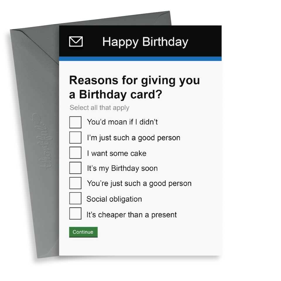 image 1 of Funny Government Birthday Card