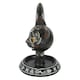 image 3 of Something Different Black Cat & Moon Backflow Incense Burner - Black/White/Red - One Size