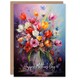 image 1 of Mothers Day Card Vibrant Spring Flower Bouquet Mum Card