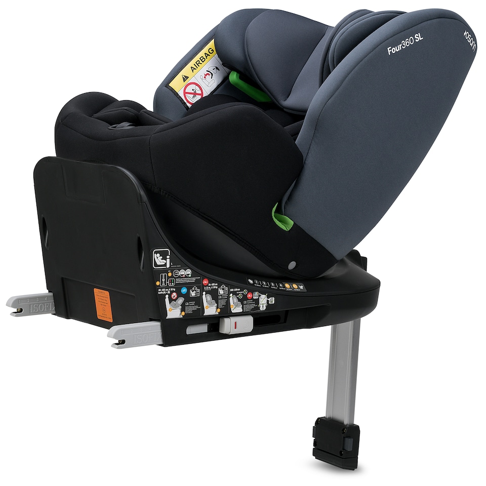 image 1 of Osann Four360 SL Birth To 12 Years I-size Isofix With Leg Car Seat Black
