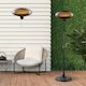 image 1 of Debonair Adustable Height Indoor & Outdoor Use Waterproof Patio Heater - Quartz