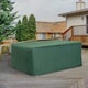 image 2 of Outsunny UV Rain Protective Cover For Garden Patio Wicker Rattan Green | 210 x140 x80 cm
