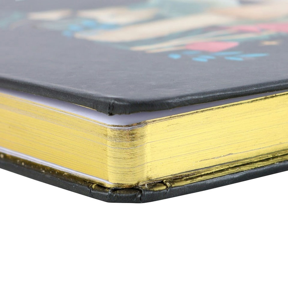 image 1 of Something Different Mushroom A5 Notebook - Black - One Size