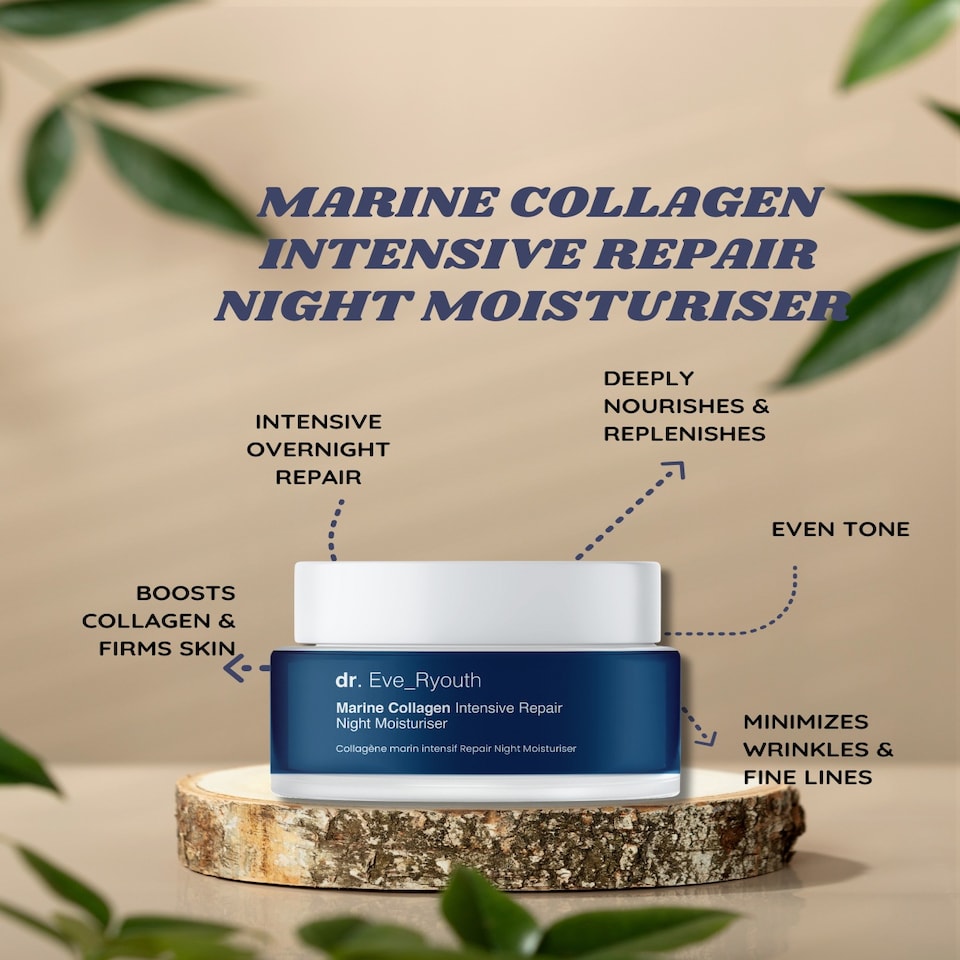 image 1 of Dr. Eve_Ryouth Marine Collagen Intensive Repair Night Moisturiser 50ml
