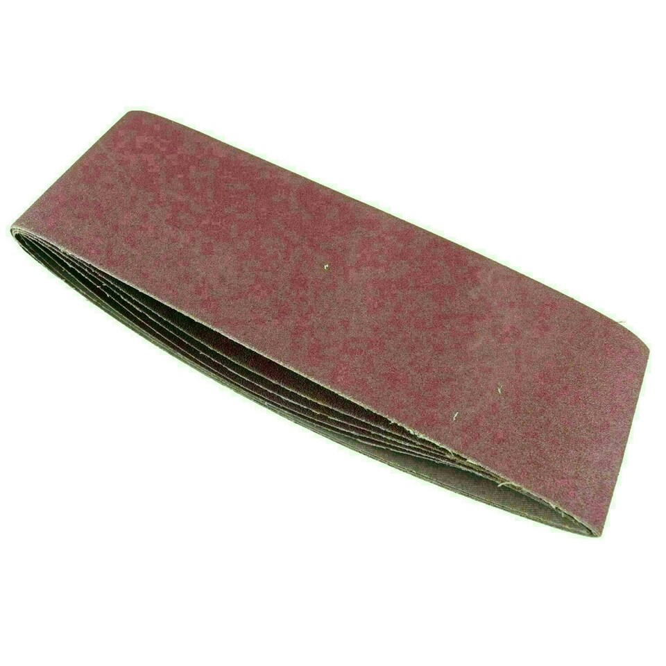 image 1 of 533mm x 75mm 120 Grit Extra Fine Sander Sanding Belts Abrasive Discs 50pk