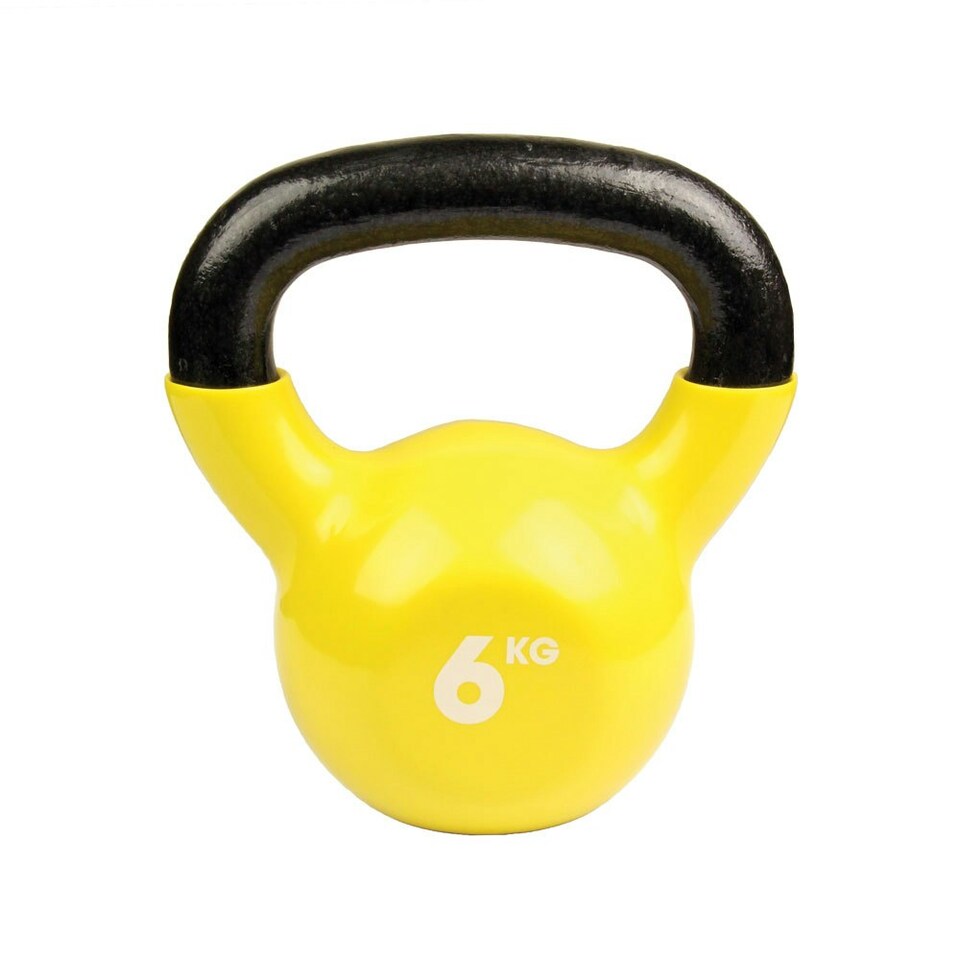 Fitness Mad Kettle Bell - Yellow - 6kg