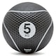image 1 of Reebok 5kg Medicine Ball — 19 cm Dual-Textured Grip. | Multi | 19cm diameter
