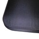 image 2 of Luxury Piped Waterproof Seat Pads - Triple Black Cushion - Outdoor Cushion for Garden Furniture Black | Black