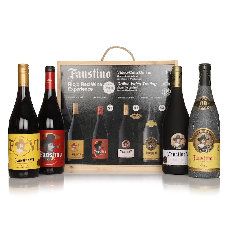 image 1 of Faustino Rioja Red Wine Experience Gift Pack | Clear