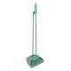 image 1 of Charles Bentley Brights Indoor Long Handled Lobby Dustpan & Brush Set Mint Green
