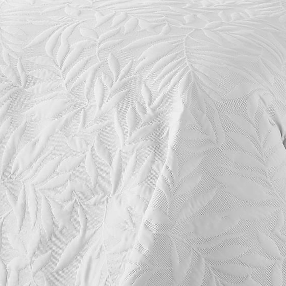 image 1 of Serene Luana Bedspread White
