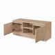 image 2 of 120cm TV Cabinet Light Oak