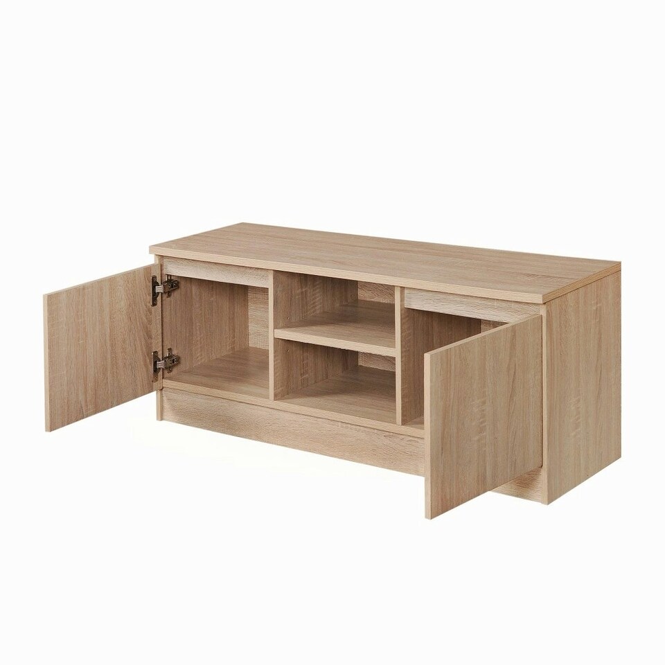 image 1 of 120cm TV Cabinet Light Oak