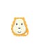 image 1 of Matchstick Monkey Flat Face Teether Lion