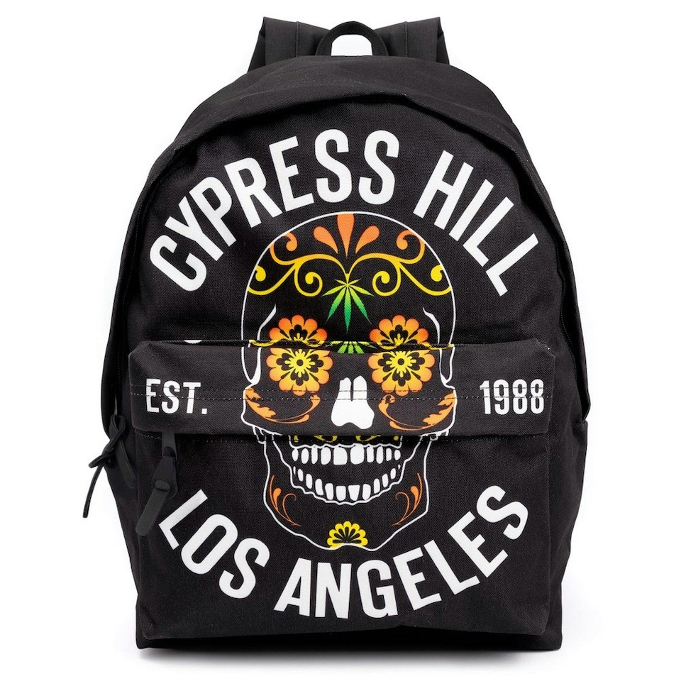 image 1 of Cypress Hill Los Angeles Backpack - Black/White/Orange - One Size