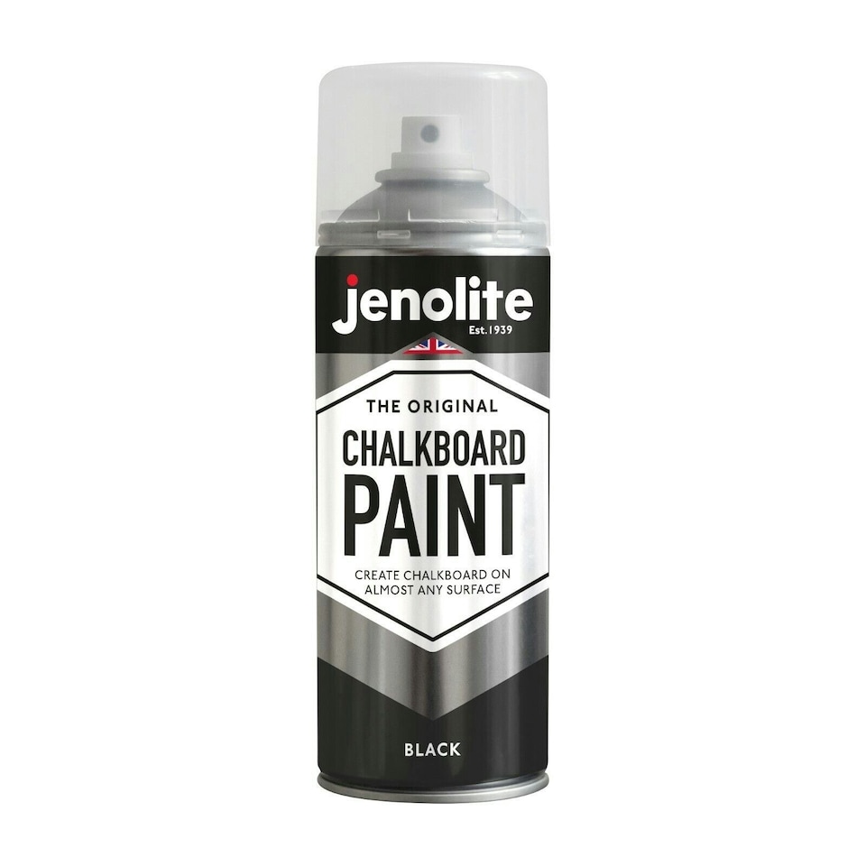 Jenolite Multi-Surface Chalkboard Paint - Black - 400ml