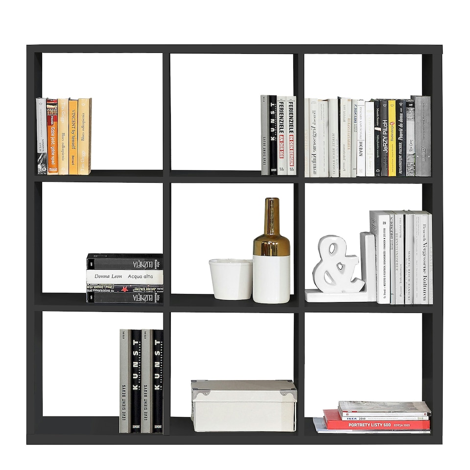 image 1 of Mauro 3x3 Storage Unit in Matt Black