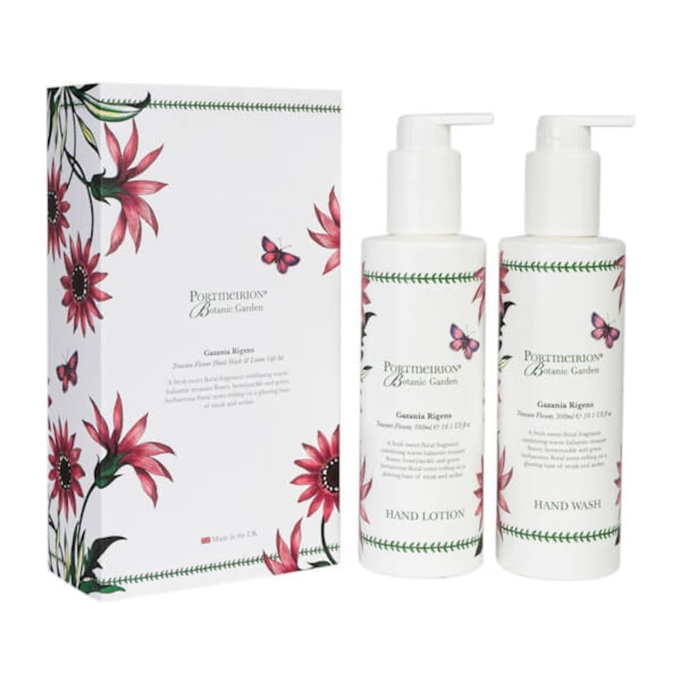 image 1 of Botanic Garden by Wax Lyrical Handwash & Lotion Gift Set Treasure Flower