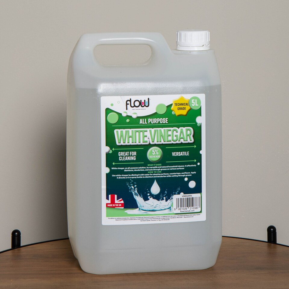 image 1 of 5 Litres White Vinegar Household Cleaner