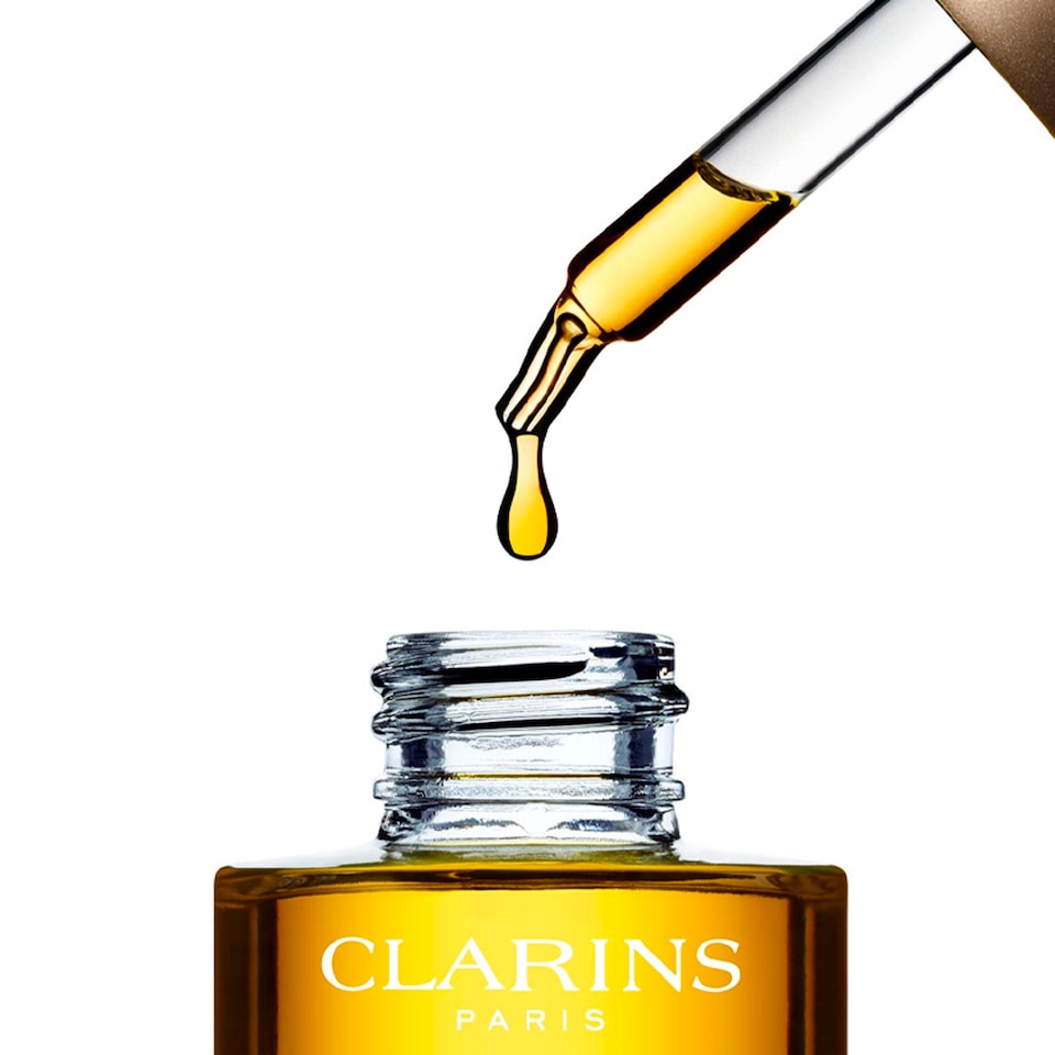 image 1 of Clarins Face Treatment Oil Lotus 30ml