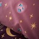 image 4 of Enchanted Twilight Animals Reversible Duvet Cover Set | Purple | Plum | Double