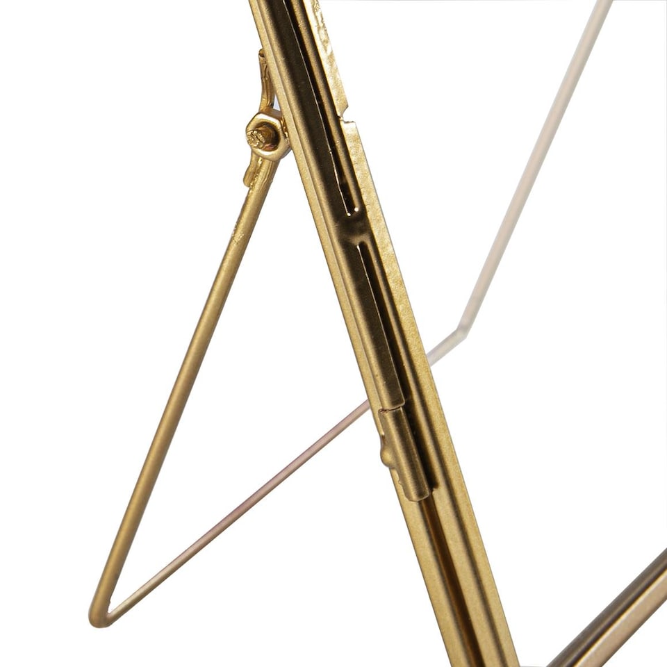 image 1 of Nicola Spring Standing Metal Photo Frame - 6" x 8" - Rose Gold