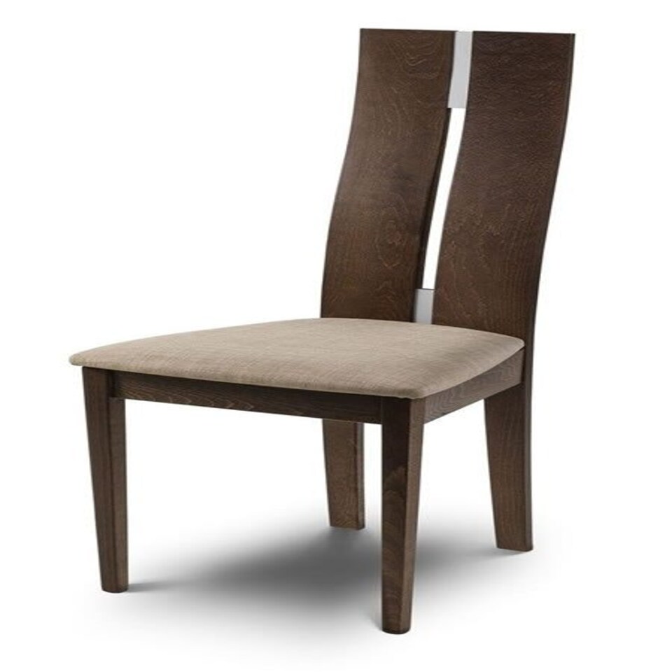 image 1 of Paysan Solid Wood Beech Walnut Chair High Brown | Taupe