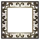 image 2 of Egyptian frame (Picture Frame) White | L