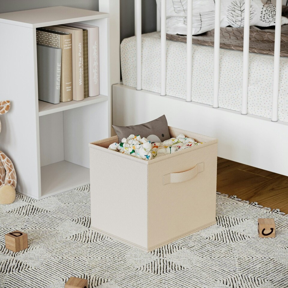 image 1 of Collapsible Non-Woven Storage Box - M Grey | 0