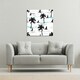 image 2 of Palm Trees & Sailboats (Canvas Print) 90 x 90 x 4cm