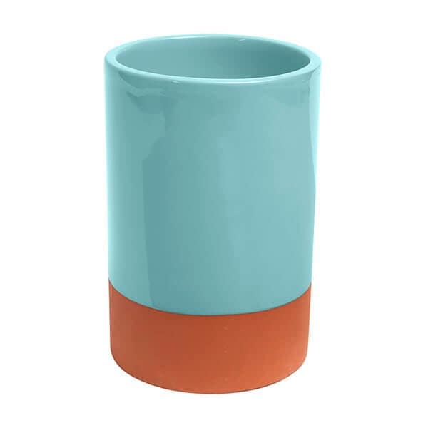 dexam Sintra Glazed Terracotta Wine Cooler - Duck Egg
