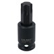 image 1 of T55 Male Torx Star Impact Impacted Shallow Short Bit Socket 3/8in drive