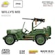 image 10 of Willys MB brick model Jeep - COBI 2805 -  1207 brick Jeep model