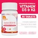 image 3 of Junior Vitamin D3 + K2 Chewable Tablets for Kids, 90c