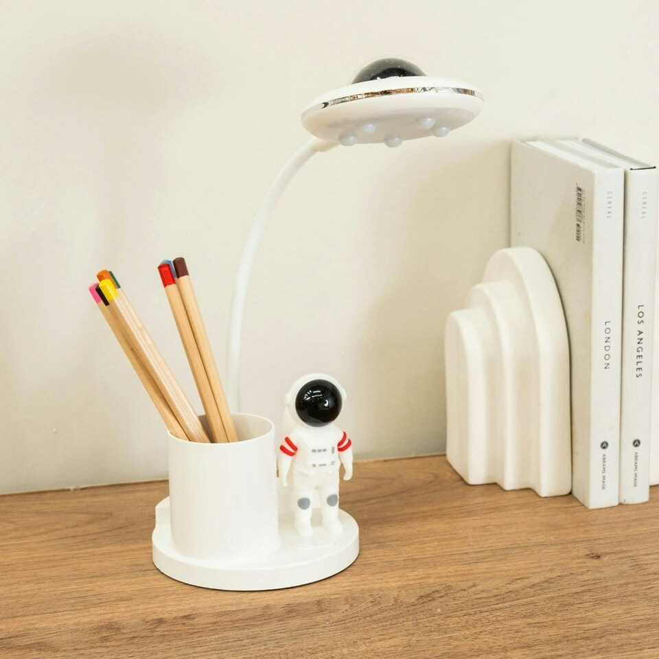 image 1 of ValueLights Tom Spaceman Adjustable Astronaut Night Light Projector