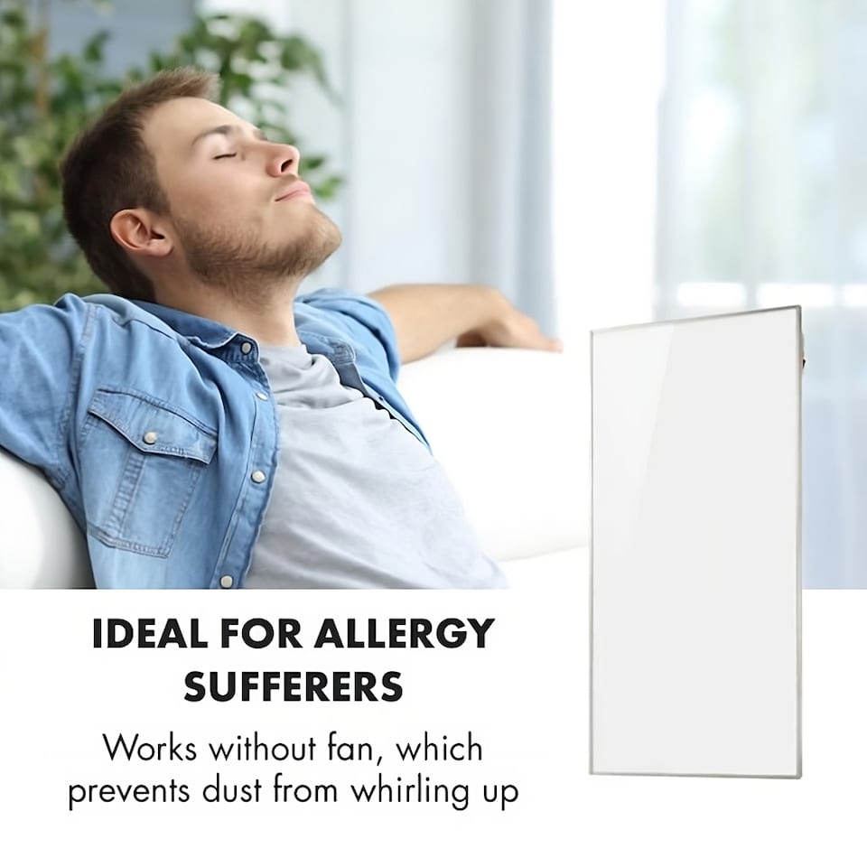 image 1 of ENER-J 720W Infrared Heating Panel - Plug & Play, Far Infrared Carbon Crystal, Wall or Ceiling Mounted