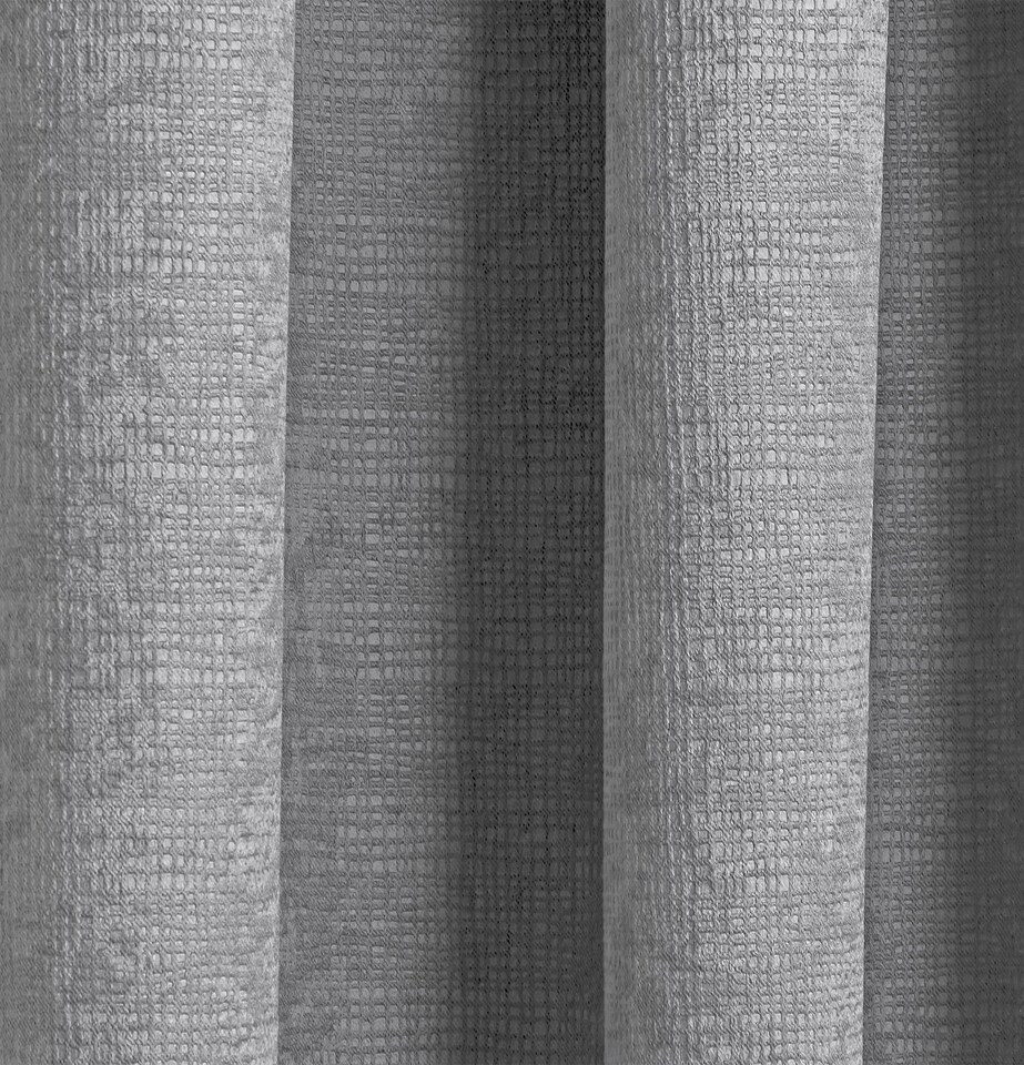 image 1 of Enhanced Living Matrix Grey Silver 66 x 72 inch (168x183cm) Tape Top Thermal Noise reducing Dim Out Curtains (PAIR) | Grey | Grey | 2