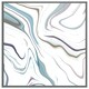 image 3 of Blue rippled marble (Picture Frame) Black | XL