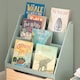 image 9 of SoBuy Children's Bookcase with Storage Chest, Light Green & Natural, 24.4 x 11.8 x 31.5 in, 16.9 kg - KMB95-GR